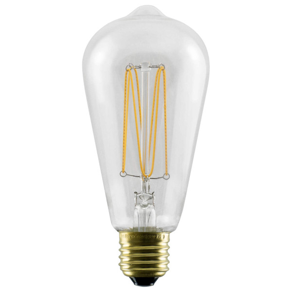 Led rustika soft cage, ampoule led, e27, phase, 6 w, 2200 k