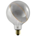 Led illusion globe 125 slanting top, ampoule led, smokey, e27, 5 w, 2200 k