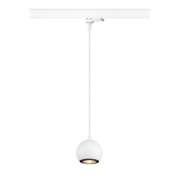 Light eye® 90, suspension, gu10, longueur 150 cm, 1x max. 6 w, blanc mat