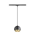 Light eye® 150, suspension, gu10, longueur susp. 150 cm, 1x max. 13 w, noir mat