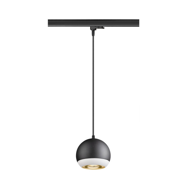 Light eye® 150, suspension, gu10, longueur 150 cm, 1x max. 13 w, noir mat