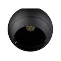 Light eye® 150, spot monophasé, rond, gu10, 1x max. 13 w, noir mat