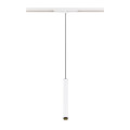 Grip! s, suspension 48 v, longueur susp. 200 cm, 3000 k, 29°, dali, blanc / noir