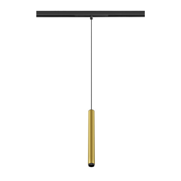 Grip! s, suspension 48 v, longueur susp. 200 cm, 3000 k, 29°, dali, doré / noir