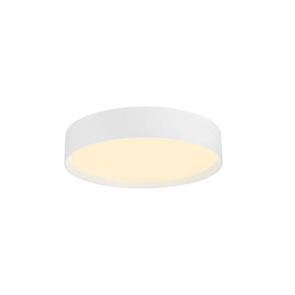 Decona, plafonnier et applique en saillie, rond, 2700/3000 k, 18 w, phase, blanc