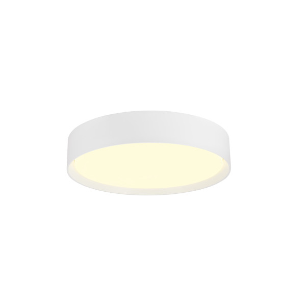 Decona, plafonnier et applique en saillie, rond, 2700/3000 k, 18 w, phase, blanc