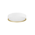 Decona, plafonnier et applique, rond, 2700/3000 k, 18 w, phase, blanc / doré