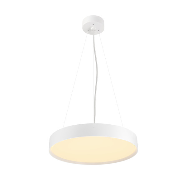 Decona, plafonnier et applique en saillie, rond, 2700/3000 k, 23 w, phase, blanc