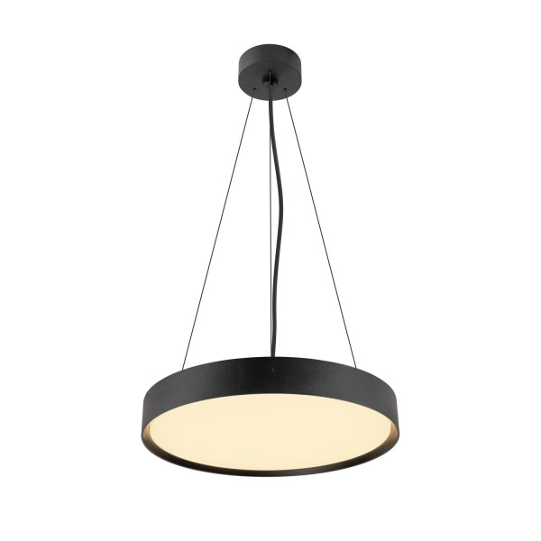 Decona, plafonnier et applique en saillie, rond, 2700/3000 k, 23 w, phase, noir