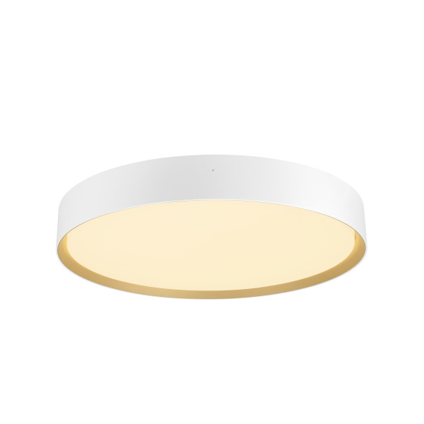 Decona, plafonnier et applique, rond, 2700/3000 k, 23 w, phase, blanc / doré