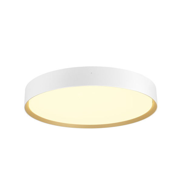 Decona, plafonnier et applique, rond, 2700/3000 k, 23 w, phase, blanc / doré