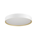 Decona, plafonnier et applique, rond, 2700/3000 k, 23 w, phase, blanc / doré