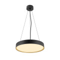 Decona, plafonnier et applique, rond, 2700/3000 k, 23 w, phase, noir / doré