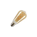 Led st64, ampoule led, doré, e27, 4 w, 1800 k