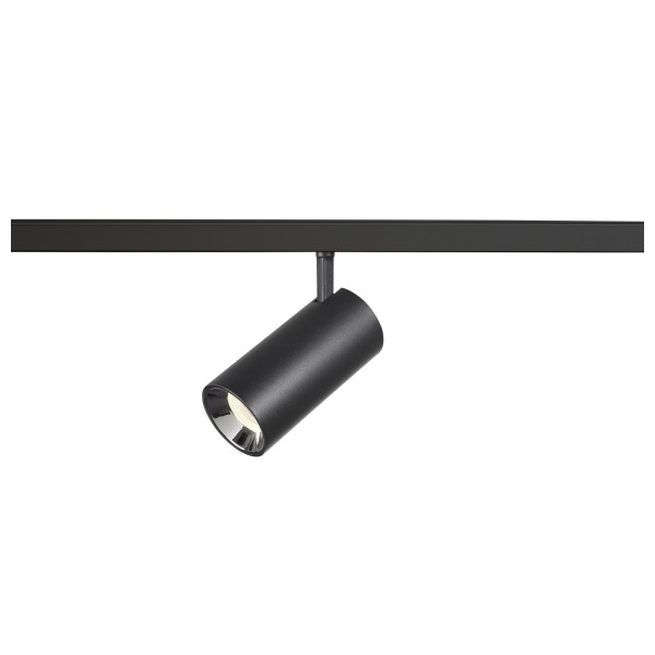 Numinos® s 48v track dali, spot, noir/chromé, 16w, 1200 lm, 4000k, irc90, 40°