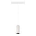 Numinos® s 48v track dali, suspension, blanc/chromé, 16w, 4000k, irc90, 20°