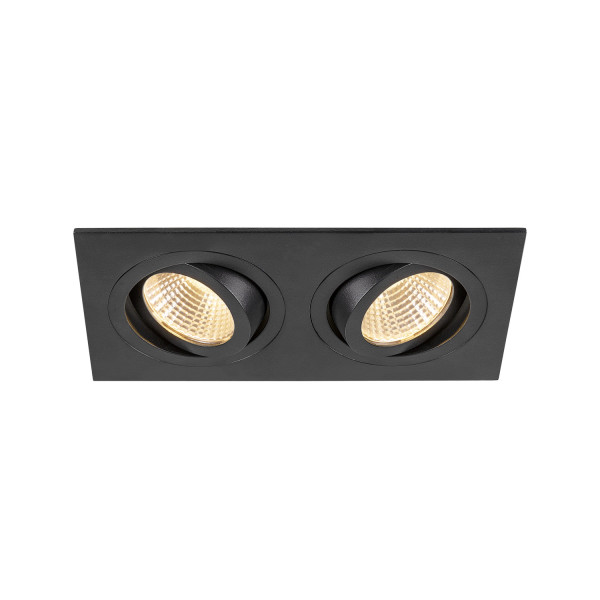 New tria®, module led double, 3000 k, 38°, phase, noir