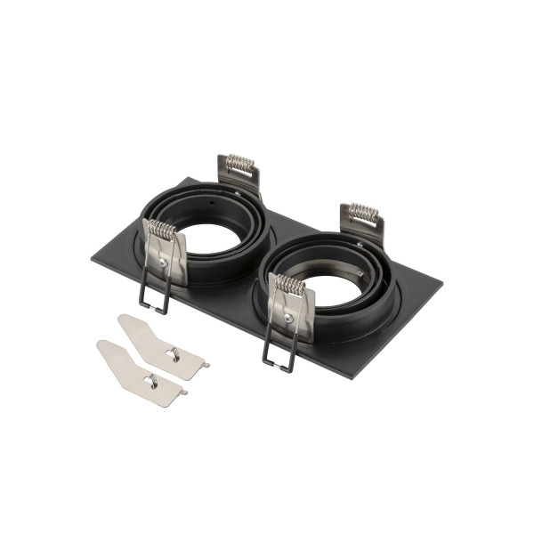 New tria® 155, cadre de montage, l : 17 l : 9 h : 4 cm, ip 20, noir