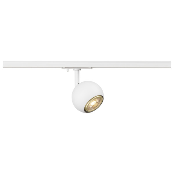 Light eye® 90, spot monophasé, rond, gu10, 1x max. 6 w, blanc mat