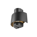 Photoni cyl, applique en saillie, cylindrique, 1x max. 13 w, e27, noir