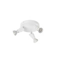 Puri 2.0 basic, plafonnier et applique en saillie, rond, 3x max. 6 w gu10, blanc