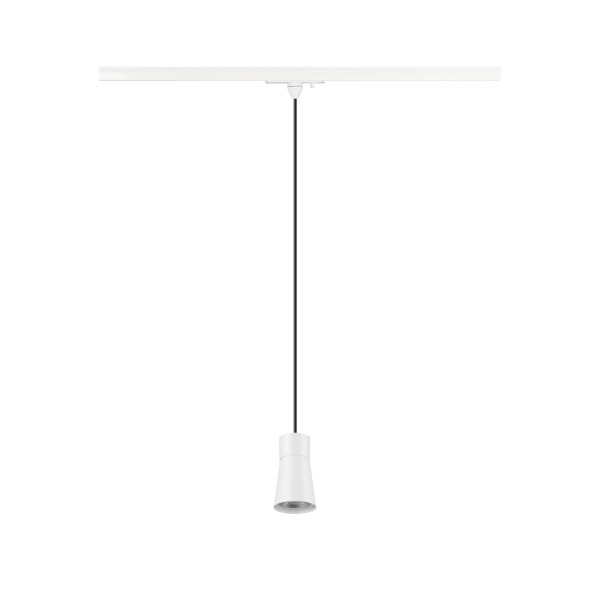 Puri 2.0 cone, suspension, gu10, longueur susp. 200 cm, 1x max. 6 w, blanc