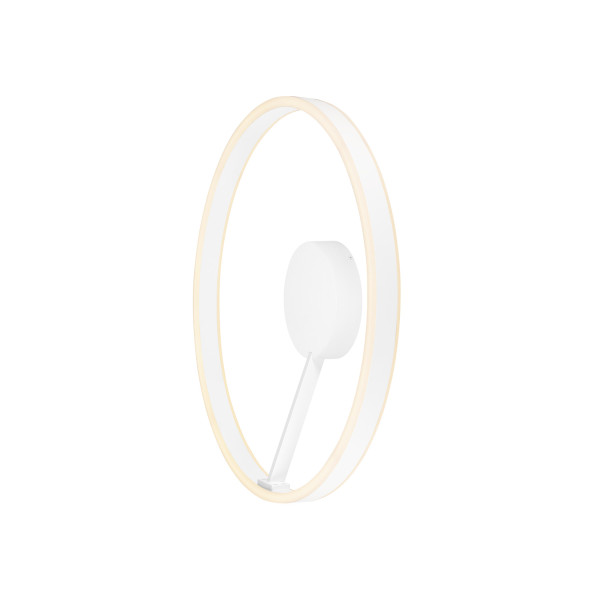 One, plafonnier et applique, rond, 2700/3000 k, 23 w, phase, 130°, blanc