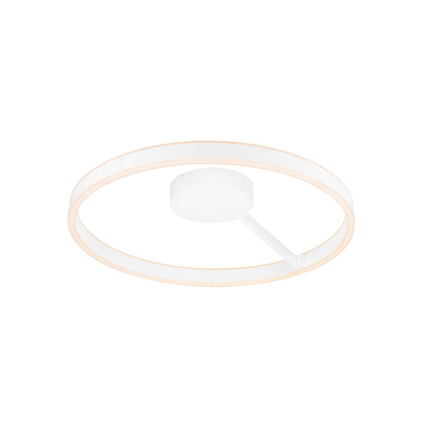 One, plafonnier et applique, rond, 2700/3000 k, 23 w, phase, 130°, blanc