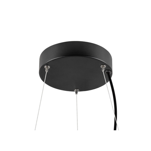 Medo® ring 60, suspension, longueur 300 cm, 3000/4000 k, 110°, dali, touch, noir