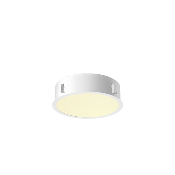 Medo® 30, plafonnier encastré, frame, 3000/4000 k, 70°, ip20, rond, blanc