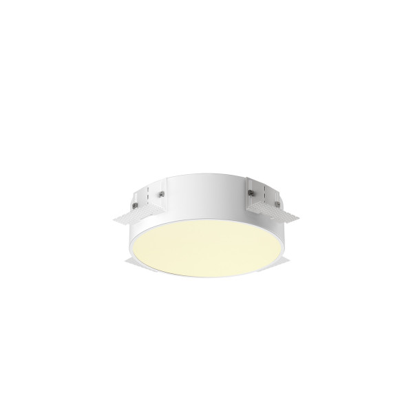 Medo® 30, plafonnier encastré, frameless, 3000/4000 k, 70°, ip20, rond, blanc