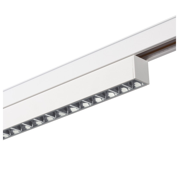 In-line 22 48v track, réflecteur darklight, dali, spot, blanc/blanc, 7,3w, 35°