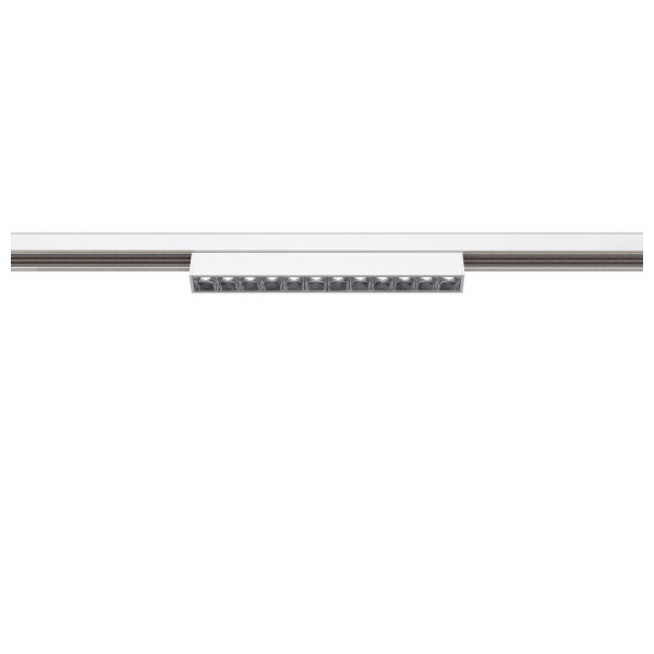 In-line 22 48v track, réflecteur darklight, dali, spot, blanc/blanc, 7,3w, 35°