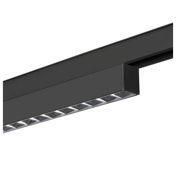 In-line 44 48v track, réflecteur darklight, dali, spot, noir/noir, 14 w, 35°