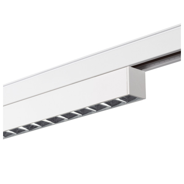 In-line 44 48v track, réflecteur darklight, dali, spot, blanc/blanc, 14w, 35°