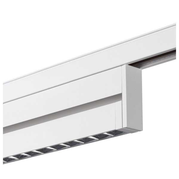 In-line 24 48v track move dali, réflecteur dark, spot, blanc/blanc, 7,3w, 35°