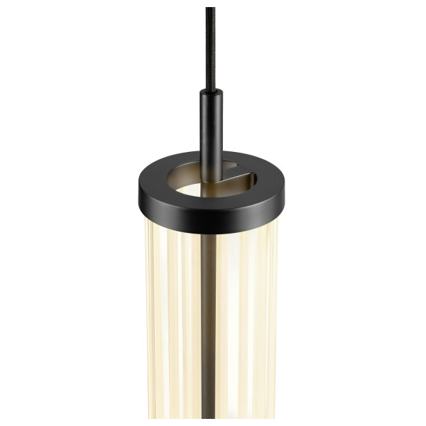 Quimera, suspension, adaptateur ip inclus, 2700 k, phase, noir