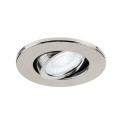 Universal downlight move phase spot encastré, ip20, 7w, 2,7/3/4/6,5k, 38°