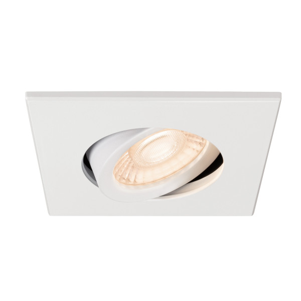 Universal downlight move phase spot encastré, ip20, 7w, 2,7/3/4/6,5k, 38°