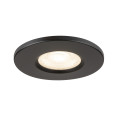 Cache universal downlight, pour downlight, ip65, rond, noir