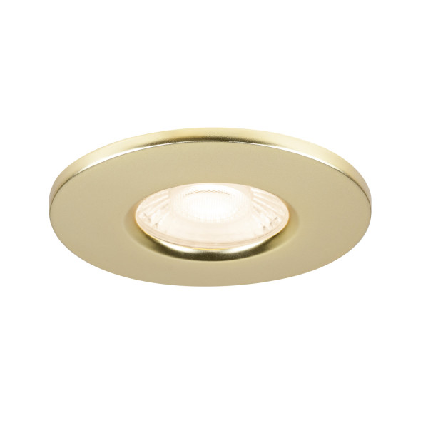 Cache universal downlight, pour downlight, ip65, rond, doré mat