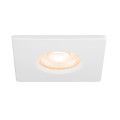 Cache universal downlight, pour downlight ip65, carré, blanc