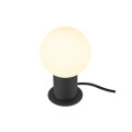 Varyt, lampe à poser, rond, 1x max. 6 w, e14, noir