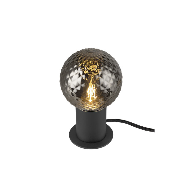 Varyt, lampe à poser, rond, 1x max. 6 w, e14, noir