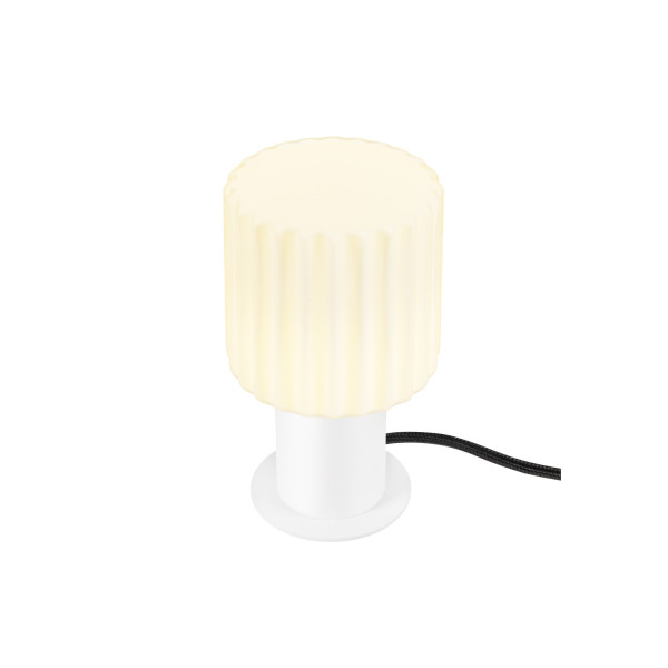 Varyt, lampe à poser, rond, 1x max. 6 w, e14, blanc