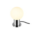 Varyt, lampe à poser, rond, 1x max. 6 w, e14, chromé