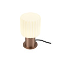 Varyt, lampe à poser, rond, 1x max. 6 w, e14, cuivre