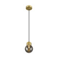 Varyt, suspension, e14, longueur de suspension 150 cm, 1x max. 6 w, laiton