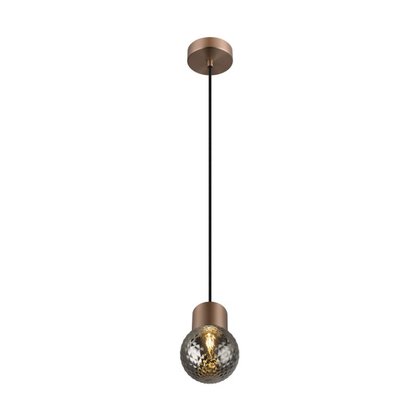 Varyt, suspension, e14, longueur de suspension 150 cm, 1x max. 6 w, cuivre