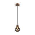 Varyt, suspension, e14, longueur de suspension 150 cm, 1x max. 6 w, cuivre